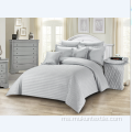 Stripe Polyester Wrinkle &amp; Fade Tahan Bedding Set